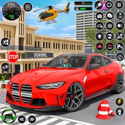 Real Car Driving School Game