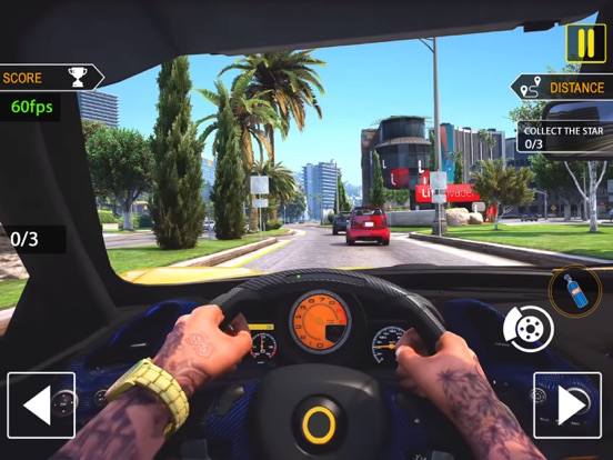 Traffic Car Driving Sim 3D screenshot 4