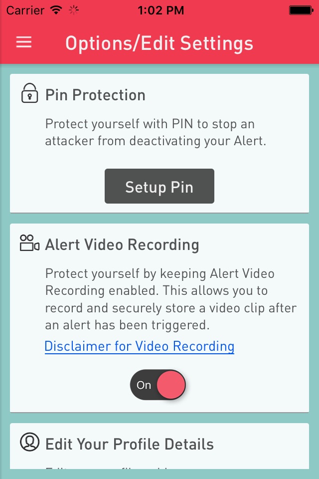 uAlert Personal Safety screenshot 3