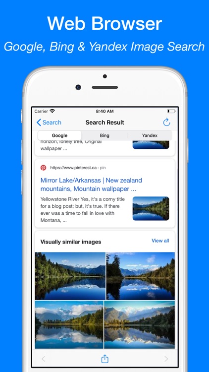 Reverse Image Search App