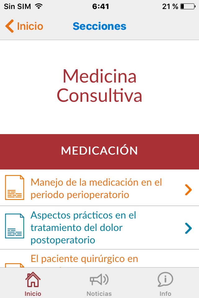Medicina Consultiva screenshot 2