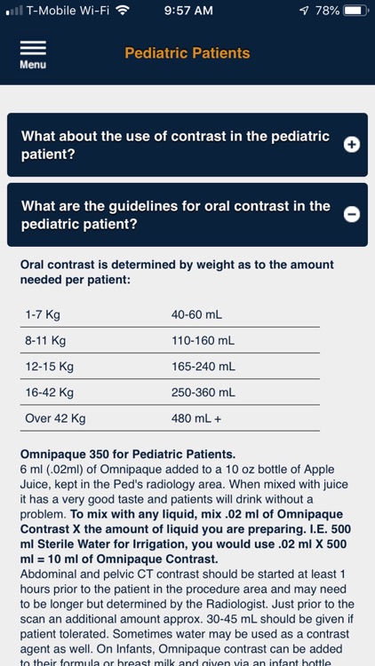 CTisus Contrast Protocols screenshot-3