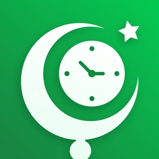 Muslim Prayer Times and Qibla Icon
