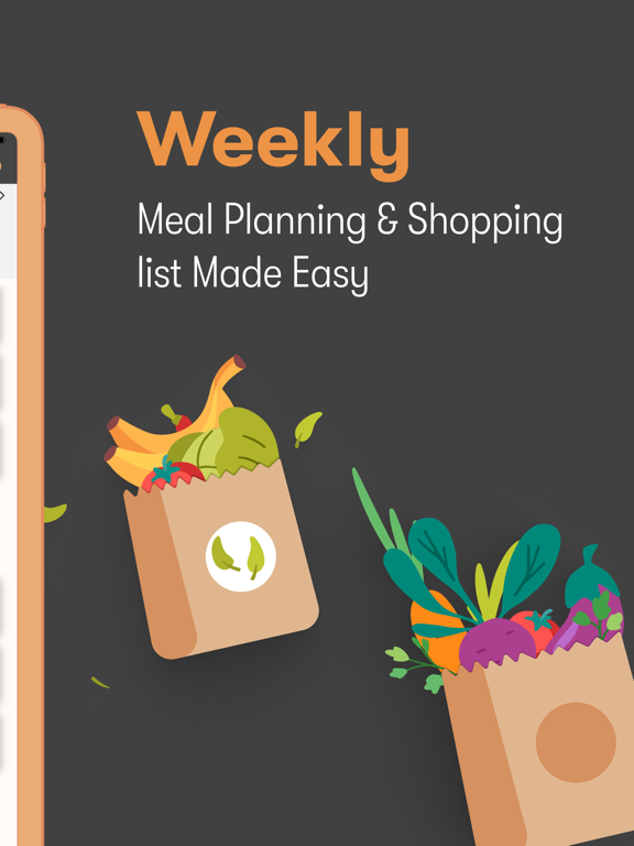 Weekly Meal Planner + Calendar screenshot 2