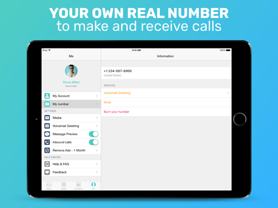 Free Tone - Calling & Texting screenshot 2