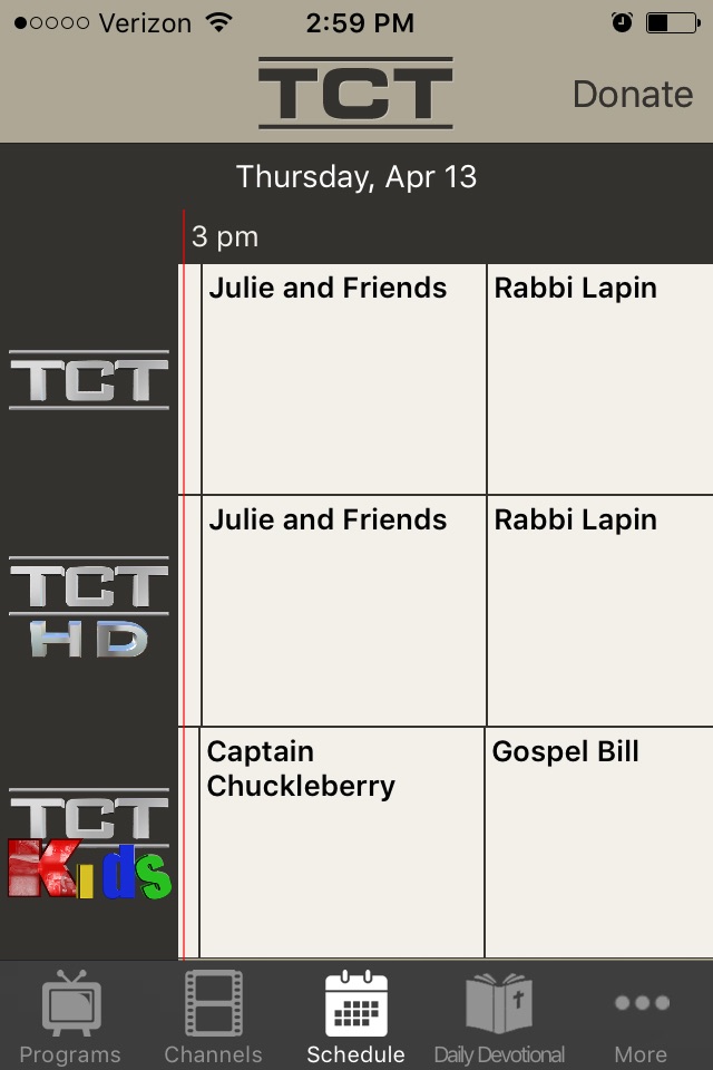 TCT - Live and On-Demand TV screenshot 4