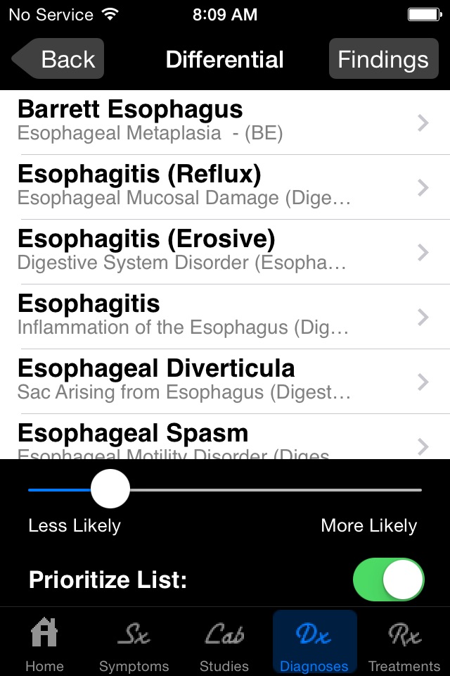 STATworkUP® DDx Clinical Guide screenshot 4