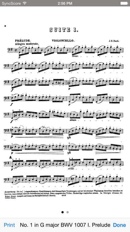 Bach Cello Suites - SyncScore screenshot-3