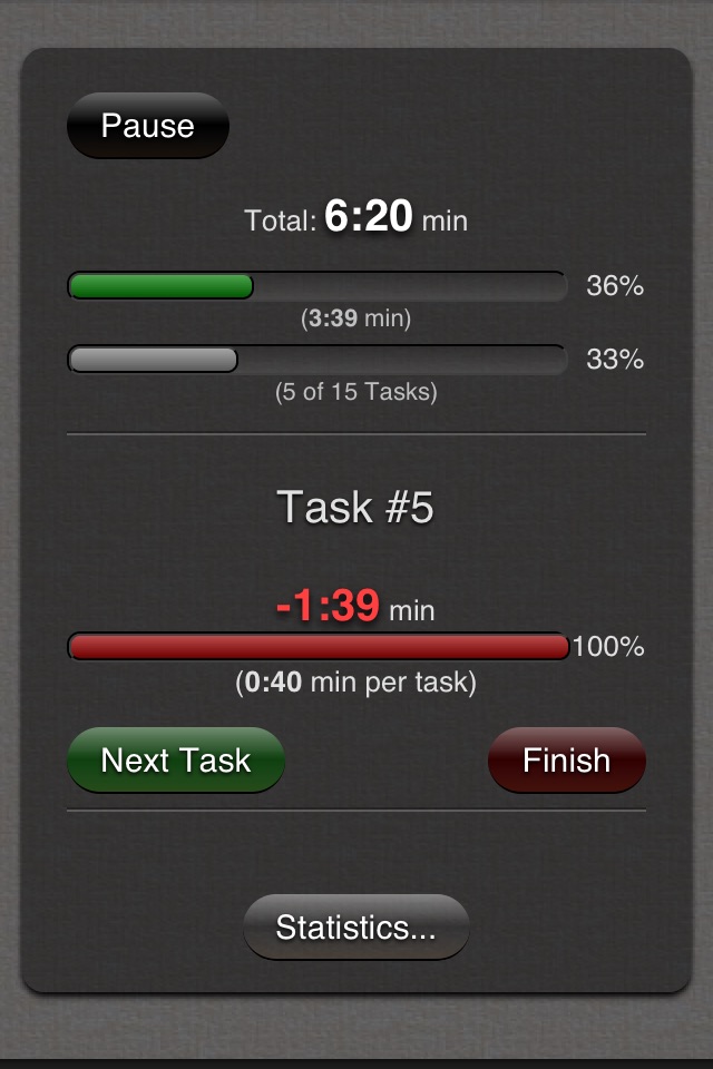 Multi Task Timer screenshot 3