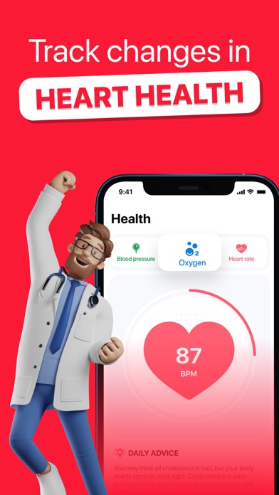 Heart rate - Pulse арр screenshot 3