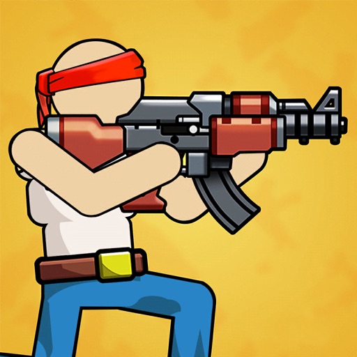 Gunner: Mr Stickman with a gun iOS App