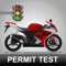 App Icon for DMV Motorcycle Permit Test App in Ireland IOS App Store