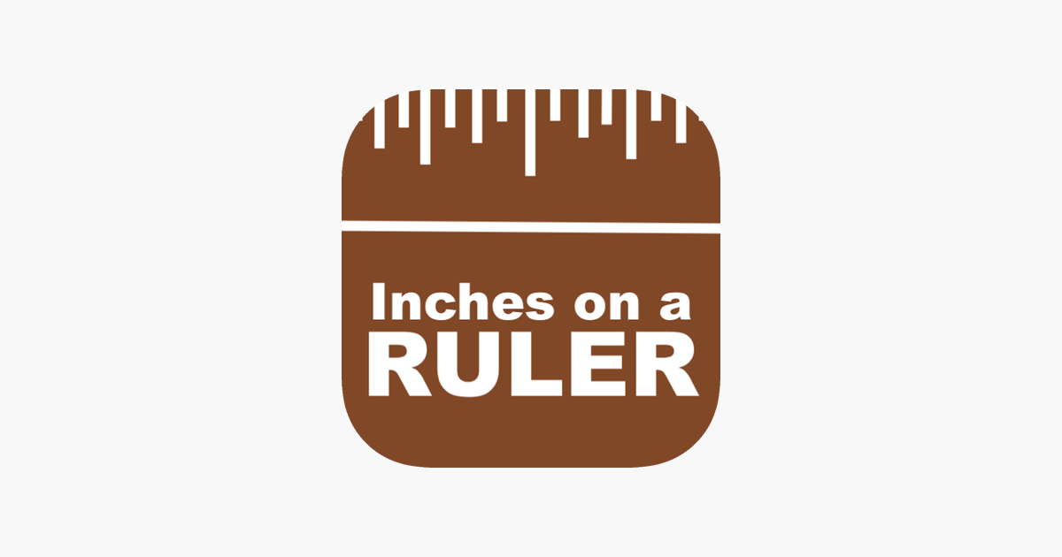 ‎Inches on a Ruler on the App Store