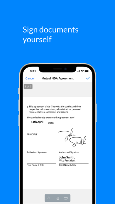 Signeasy - Sign and Fill Docs Screenshot