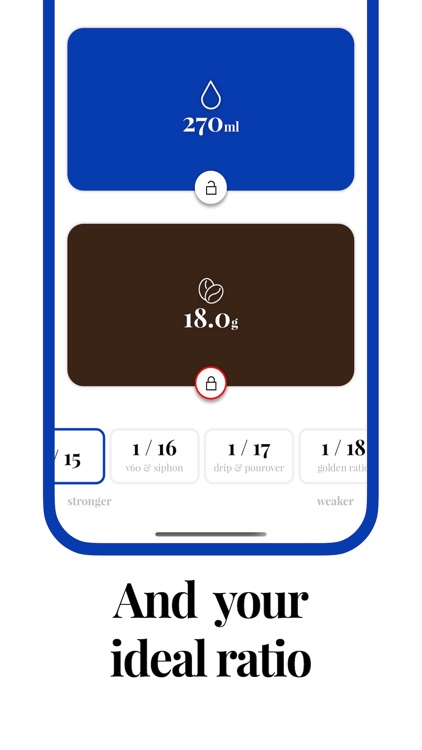 Coffee Brew Ratio Calculator screenshot-5