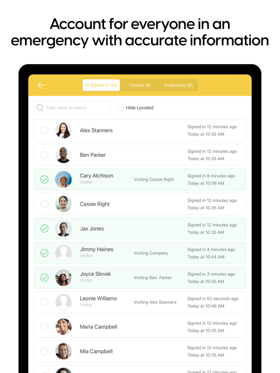 SwipedOn | Visitor Management screenshot 3