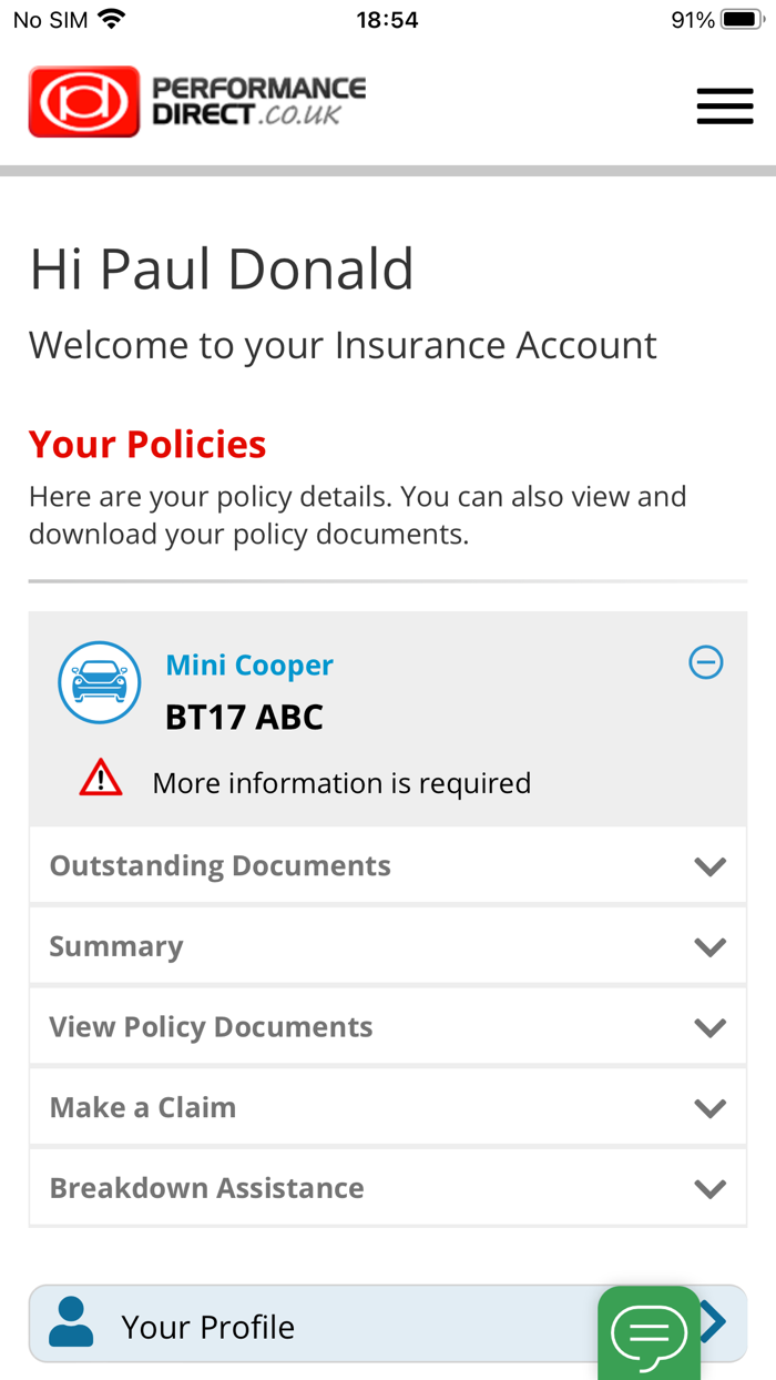 Performance Direct Insurance