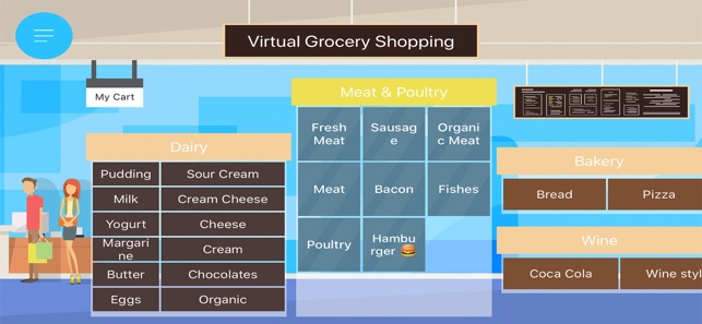 Virtual Grocery Shopping(圖1)-速報App