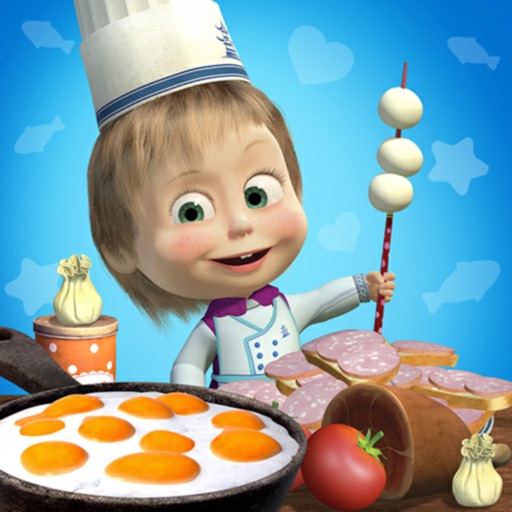 Masha and the Bear Food Games iOS App