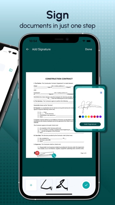 Mobile Document Scanner - Sign screenshot 2