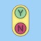 Yes No button for you or your child's fun