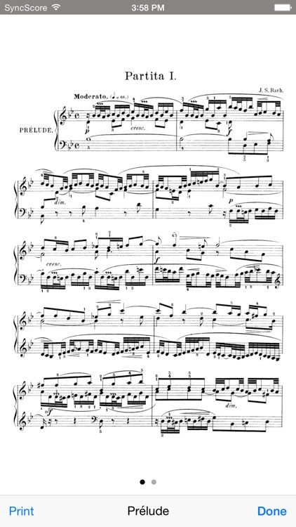 Bach Partitas - SyncScore screenshot-3