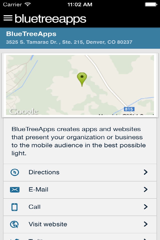 BlueTreeApps screenshot 2