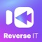 Icon Reverse video clip editor