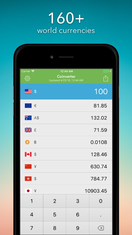 Coinverter: Currency Converter screenshot-0