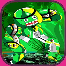 Silly Of Robot Garden Puzzle