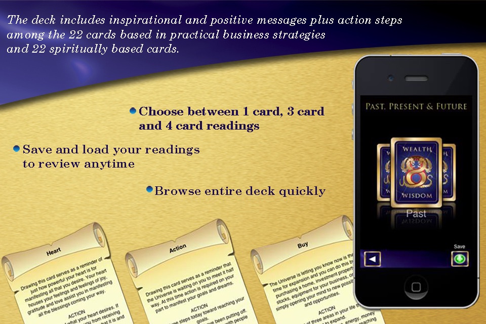 Wealth & Wisdom Oracle Cards screenshot 2