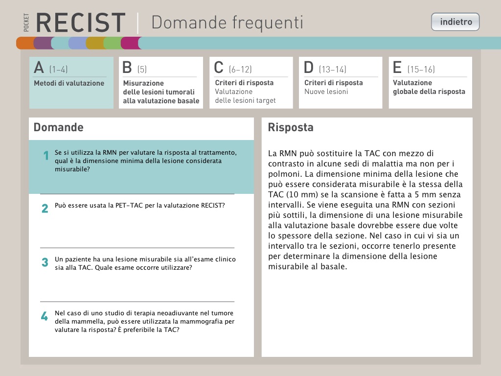 RECIST Pocket screenshot 4