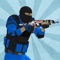 Classic Counter-Battle game, kill all terrorists, earn money, upgrade weapons