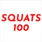 Let's work out with a goal of 100 squats