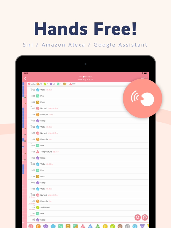 PiyoLog Baby Feeding Tracker screenshot 3