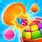 Multiplayer match 3 candy game, play with friends online match multiplayer game