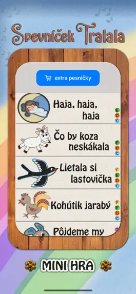 Game screenshot Spevníček.Tralala mod apk