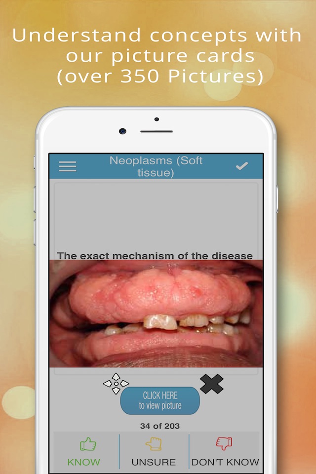 Oral Diagnosis Cram Cards screenshot 2