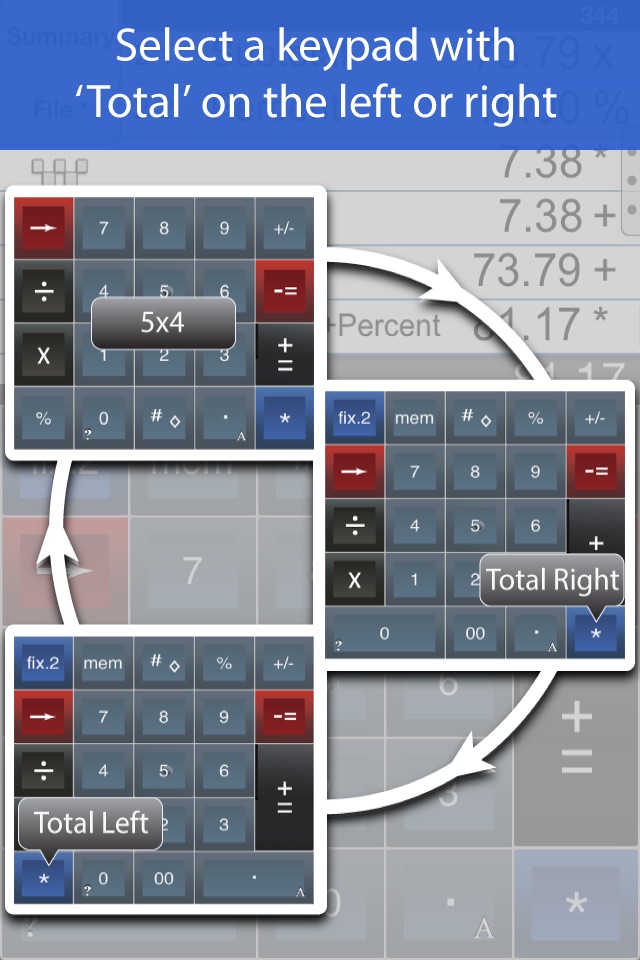 Adding Machine 10Key Univ Lite screenshot 3