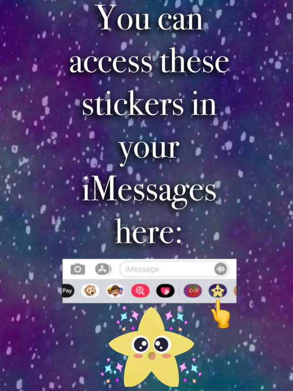 Sassy Stars Sticker Pack screenshot 4