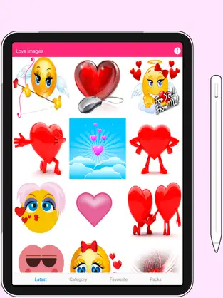 Imágen 1 Amor Stickers para whatsapp iphone