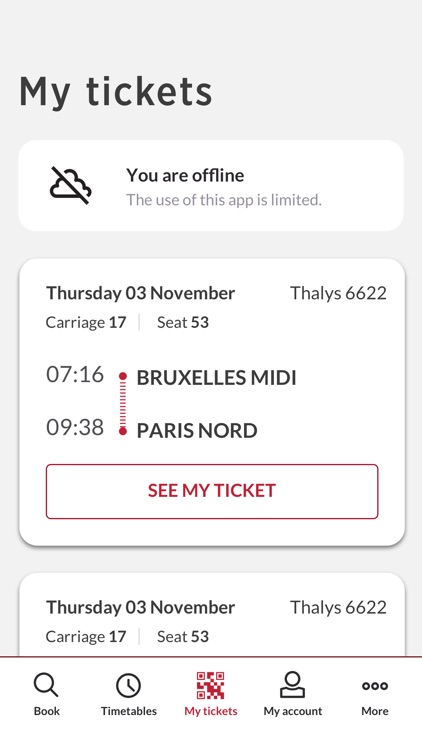 Thalys - International trains screenshot-7