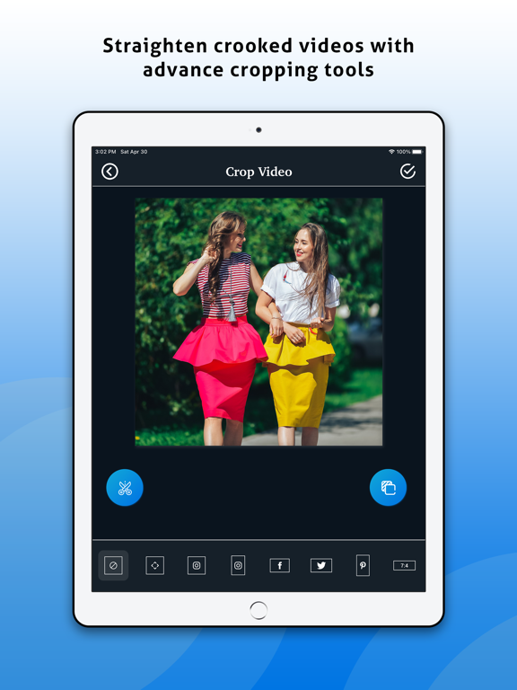 Crop Video Square Editor App screenshot 3