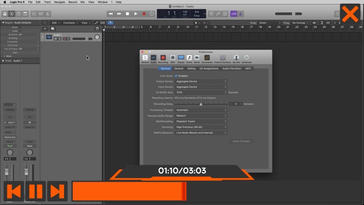 Recording & Editing Course