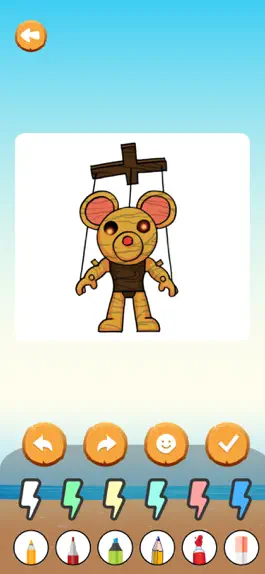 Game screenshot Piggy coloring Number Puzzle mod apk