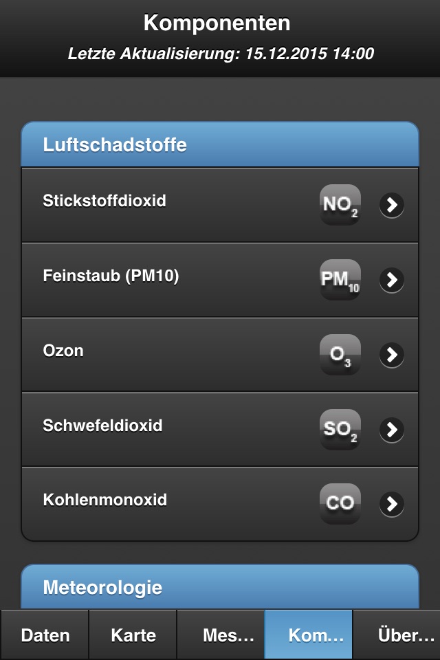 Luftqualität Niedersachsen screenshot 4