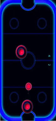 Air Hockey Blue - Screenshot 2