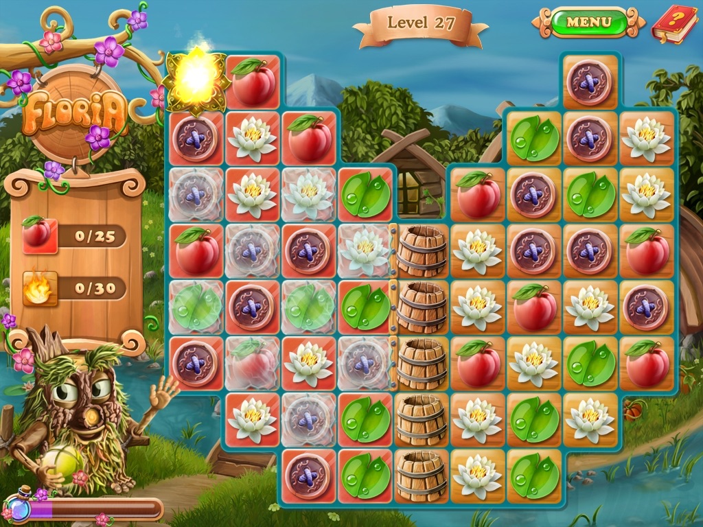 Floria Match-3 Puzzle screenshot 3