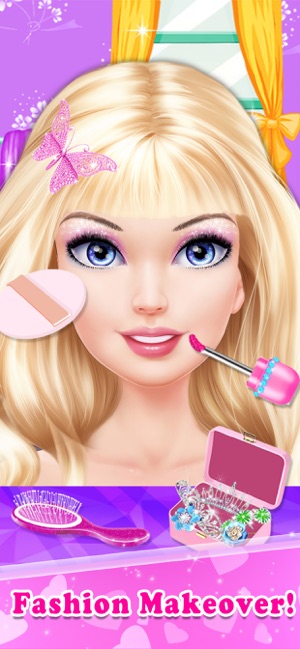 Barbie hair salon games