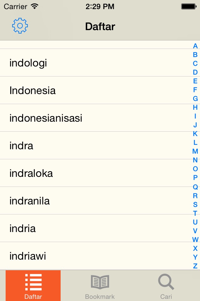 Kamus Besar Bahasa Indonesia screenshot 3